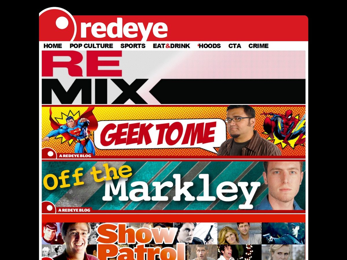 RedEye Chicago blog network design